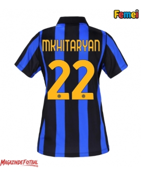Inter Milan Henrikh Mkhitaryan #22 Tricou Fotbal Replică 2026-27 Femei Acasa Inter Milan Henrikh Mkhitaryan #22 Tricou Fotbal Replică 2026-27 Femei Acasa